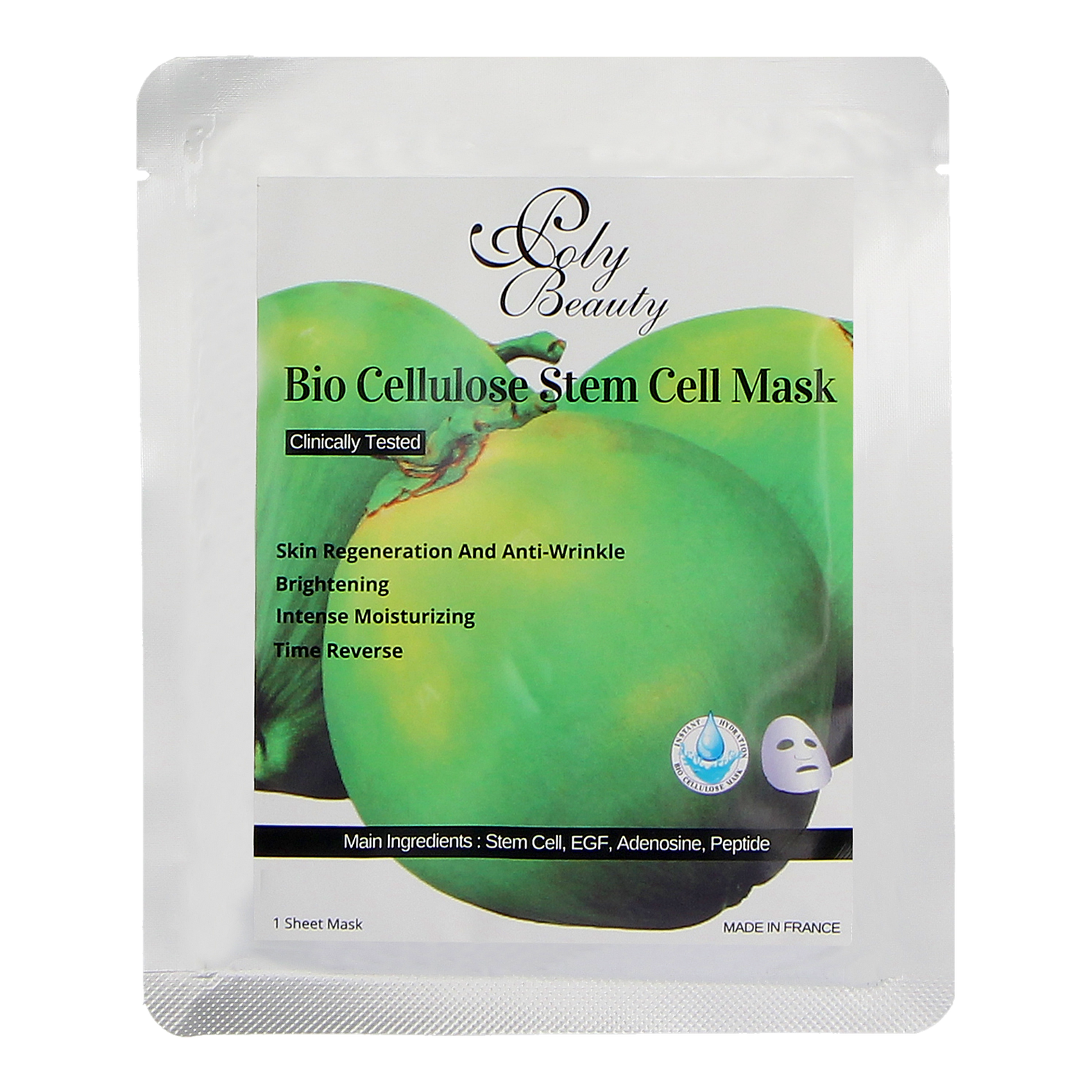 Bio Cellulose Stem Cell Mask | Poly Beauty
